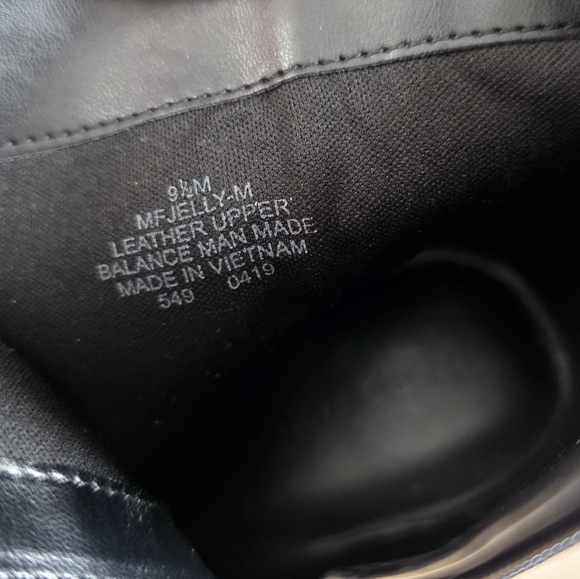 Marc Fisher Leather Ankle Booties Elegant Pointed Toe MF Jelly Black 9.5 - Picture 7 of 11